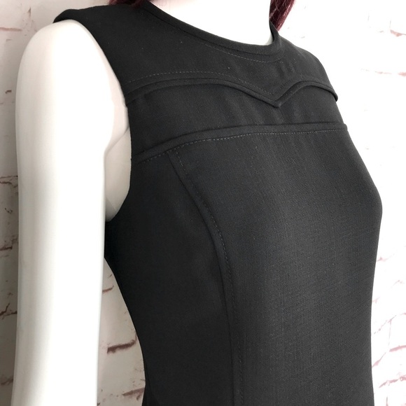TORY BURCH LBD Sleeveless Black Sheath Dress Size 4 - Picture 1 of 13